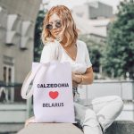 Фото шопперы хлопковые с логотипом