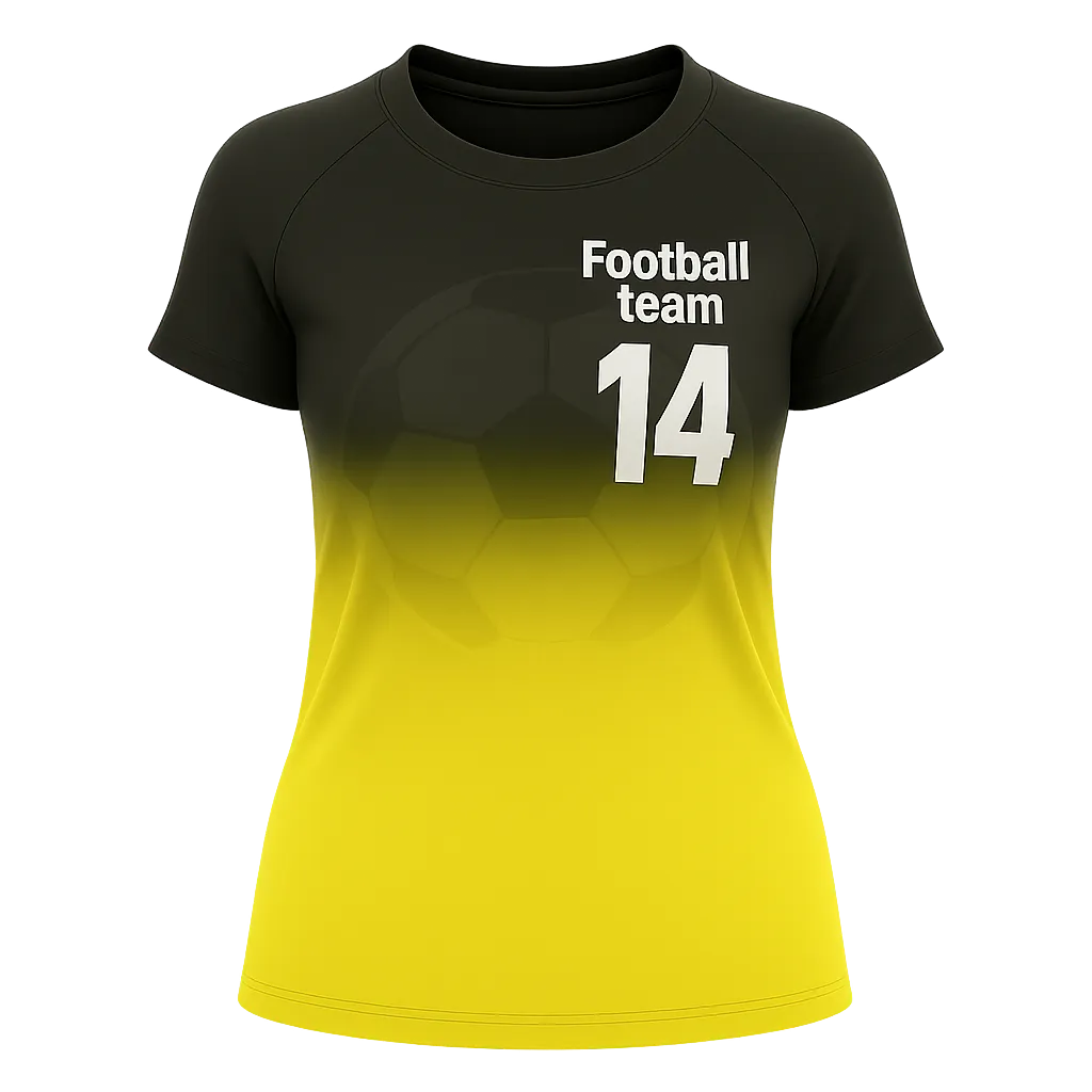 футбольная футболка женская