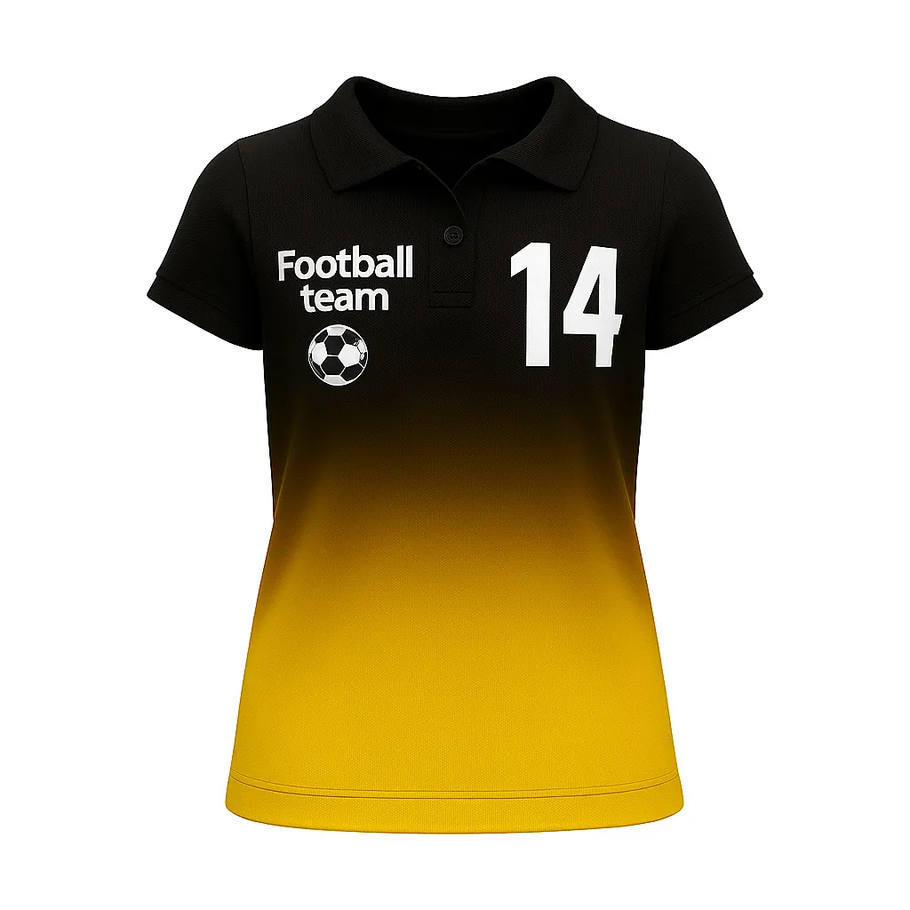 Футбольное поло для девочек