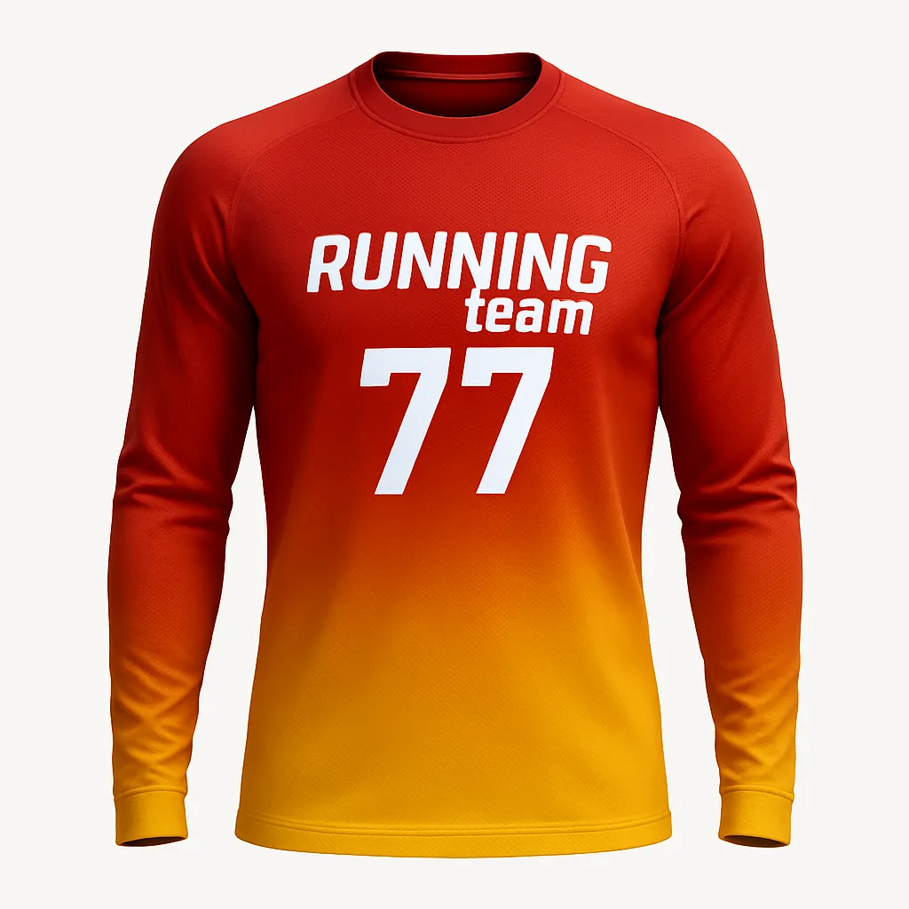 лонгслив для бега мужская