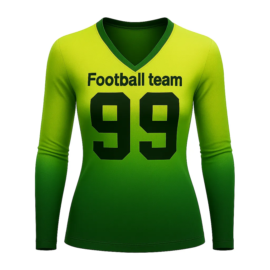 лонгслив вратарский футбольный женская