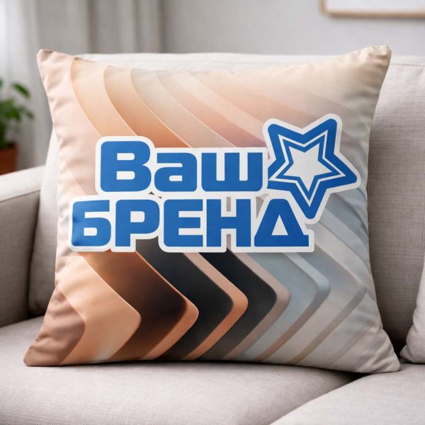 Подарки для мужчин: подушка с печатью