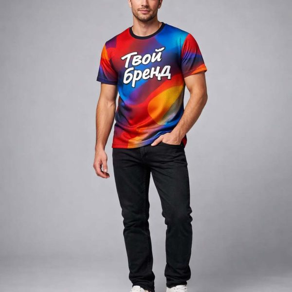 Мужские футболки с логотипом